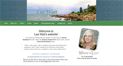 Desktop Screenshot of leawait.com