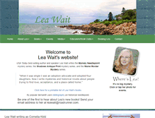 Tablet Screenshot of leawait.com